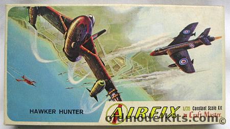 Airfix 1/72 Hawker Hunter - Craftmaster Issue, 1212-50 plastic model kit